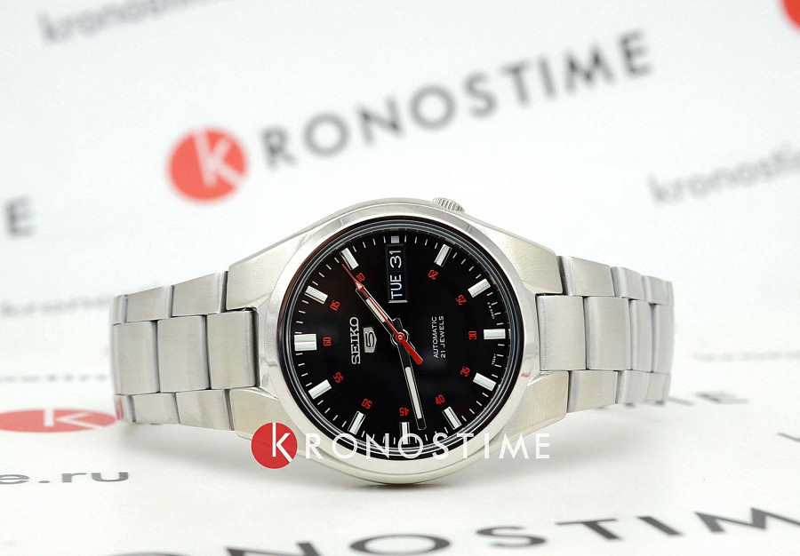 Часы Seiko 5 SNK617K1 — механические, металл сталь