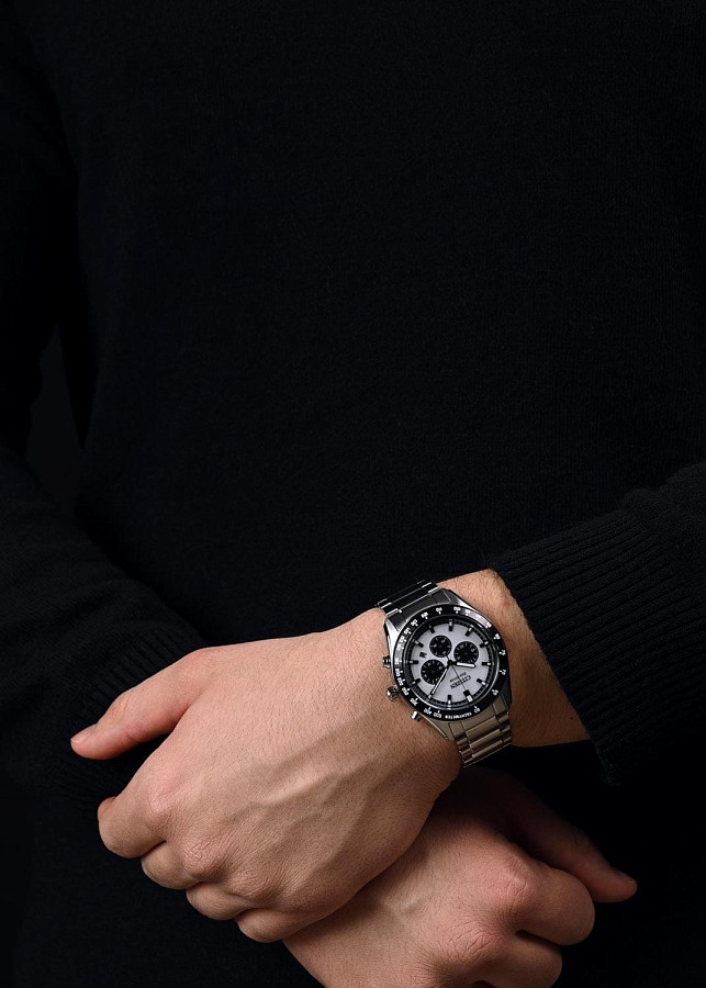 Часы Citizen Eco-Drive CA4674-58A — кварцевые, металл сталь