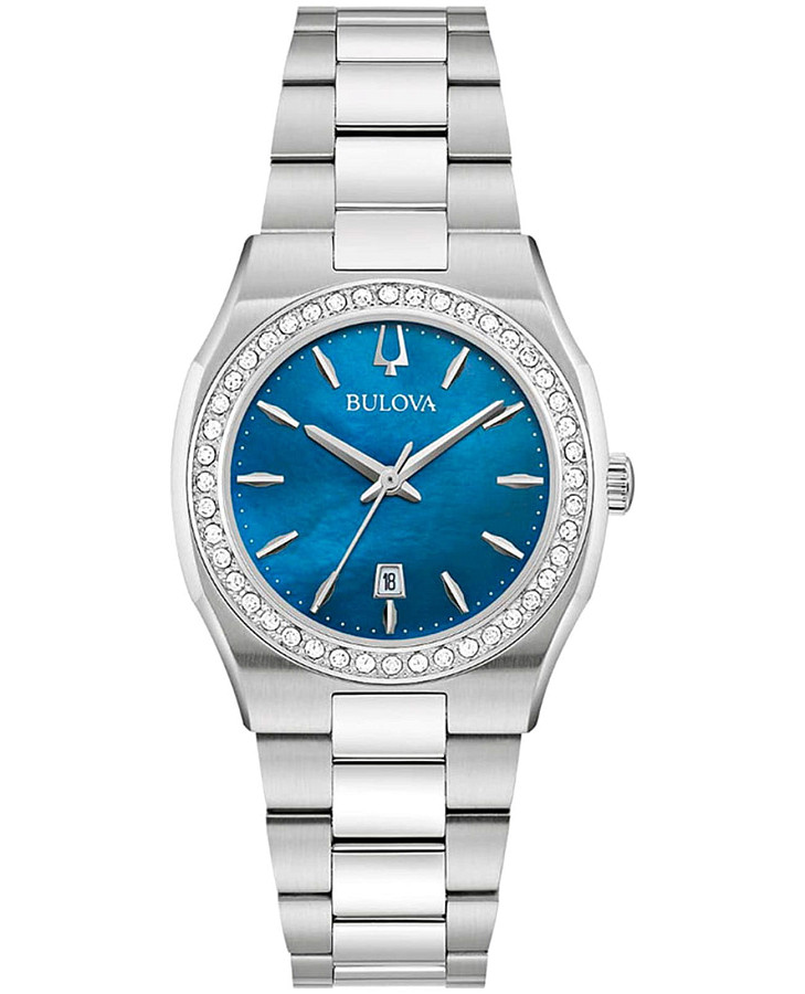 Часы Bulova Surveyor 96R246 — женские, синий