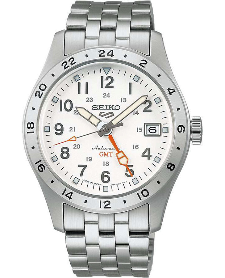 Часы Seiko 5 Sports SBSC009 — мужские, белый