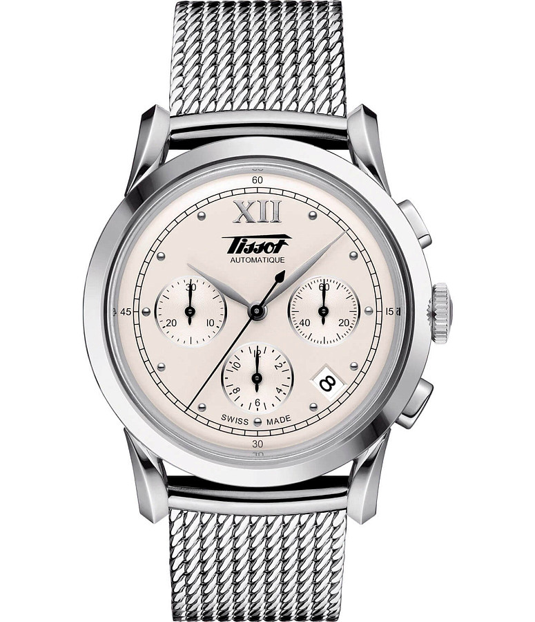 Часы Tissot Heritage 1948 T66.1.782.33 — мужские, белый