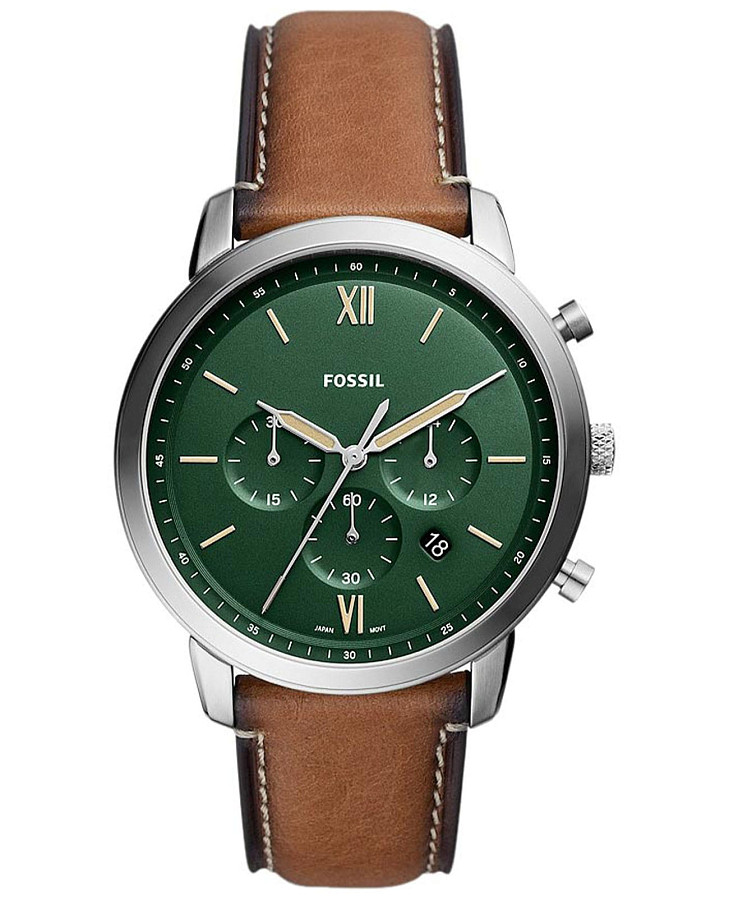 Часы Fossil Neutra FS5963 — мужские, зеленый