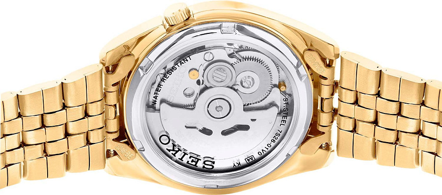 Часы Seiko 5 Regular SNK366K1 — мужские, золотистый