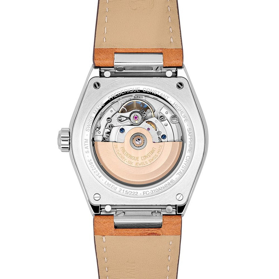 Часы Frederique Constant Highlife Heart Beat Heritage FC-310AN4NH6 — сталь металл, Швейцария