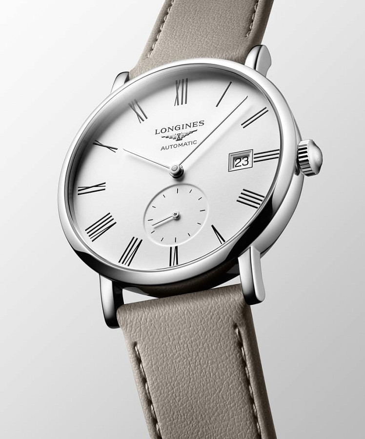 Часы Longines Elegant Collection L4.812.4.11.2 — кожаный, женские