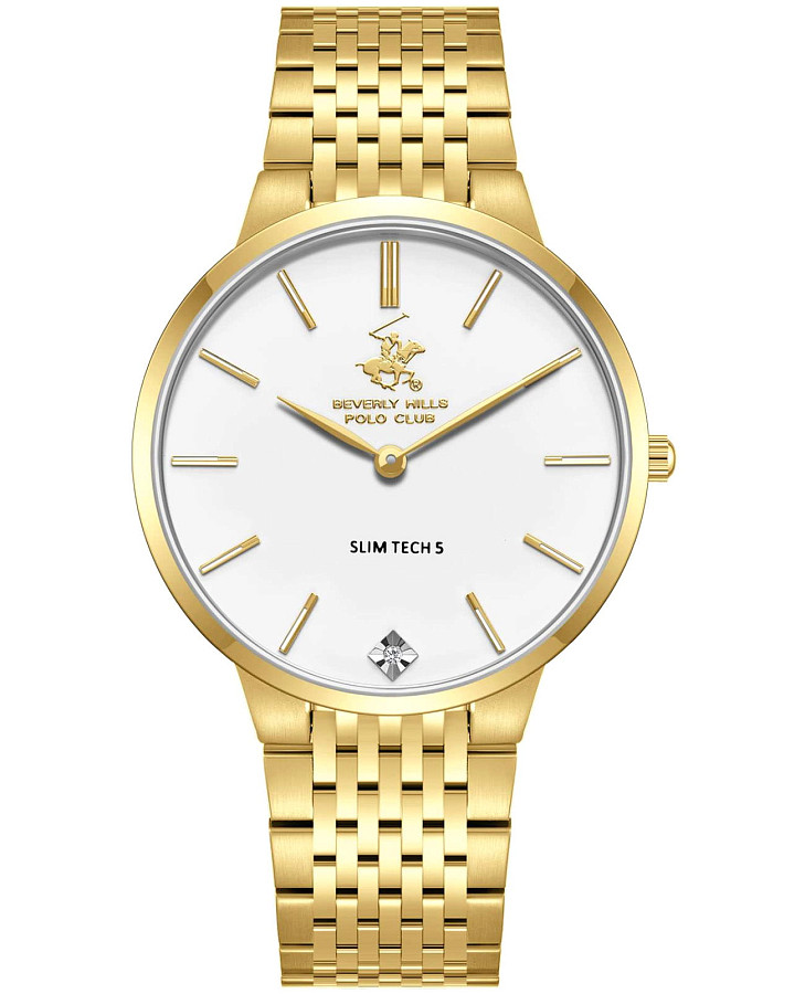 Часы Beverly Hills Polo Club BP3776X.130 — мужские, серебристый
