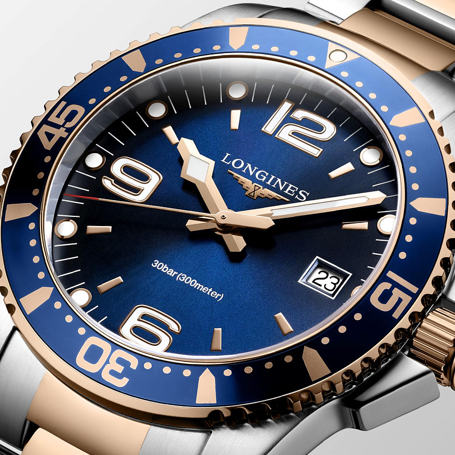 Часы Longines HydroConquest L3.740.3.98.7 — металл сталь, Швейцария