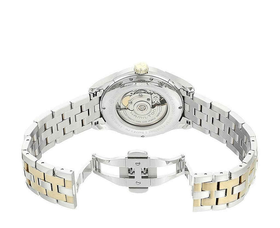 Часы Hamilton Jazzmaster Viewmatic Auto H32525155 — сталь c pvd покрытием, мужские