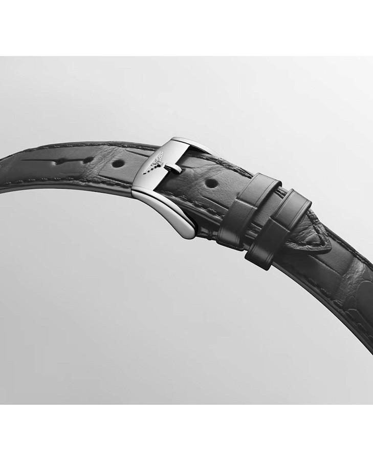 Часы Longines Flagship Heritage L4.815.4.72.2 — мужские, кожаный