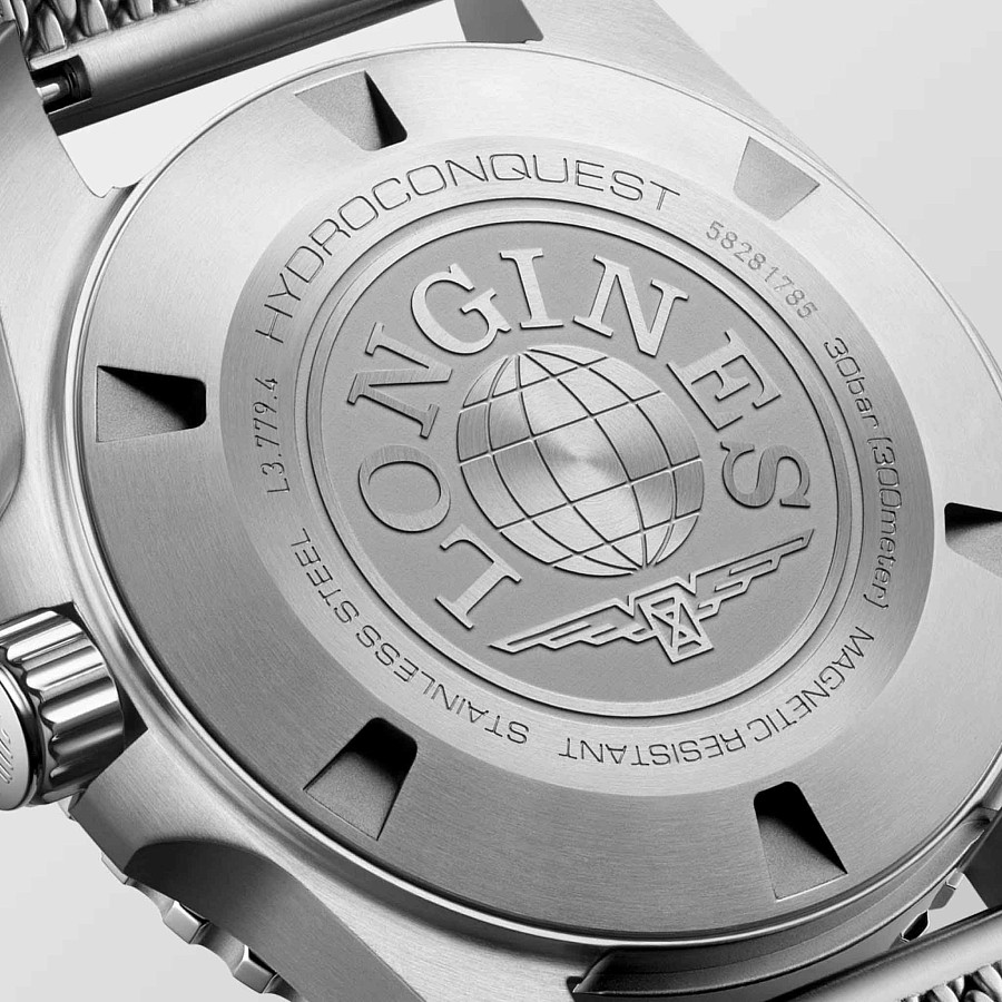 Часы Longines HydroConquest L3.779.4.70.6 — металл сталь, Швейцария