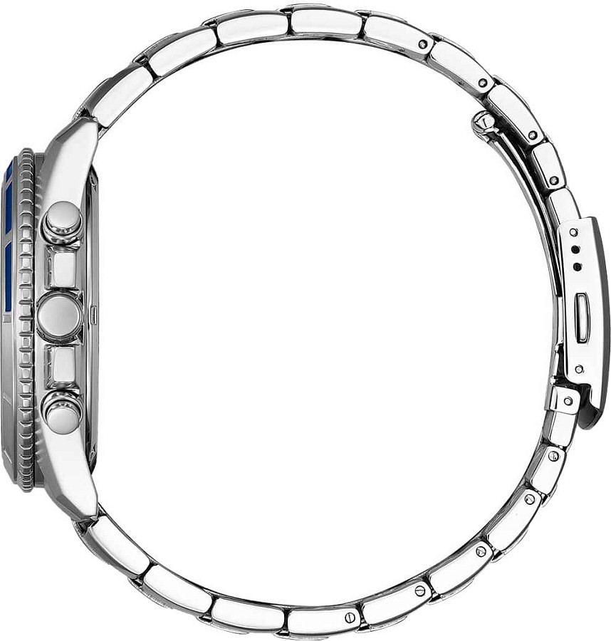 Часы Citizen Chronograph AN8201-57L — кварцевые, сталь металл