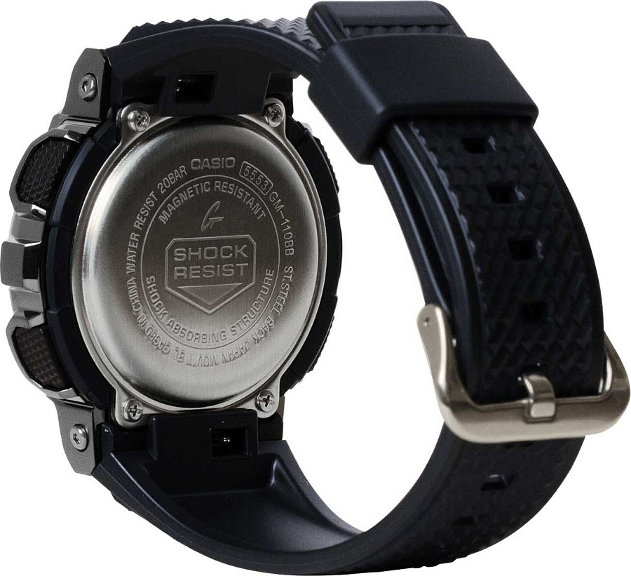 Часы Casio G-Shock GM-110BB-1ADR (GM-110BB-1A) — пластик сталь, Япония