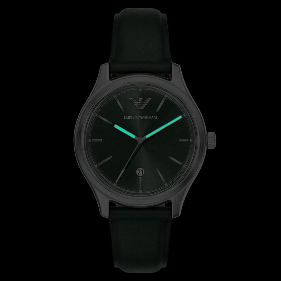 Часы Emporio Armani Dario AR11749 — металл сталь, кожаный