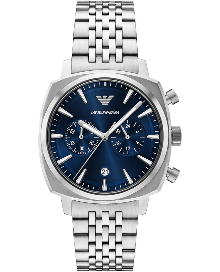 Часы Emporio Armani Carlo AR11688 — мужские, синий