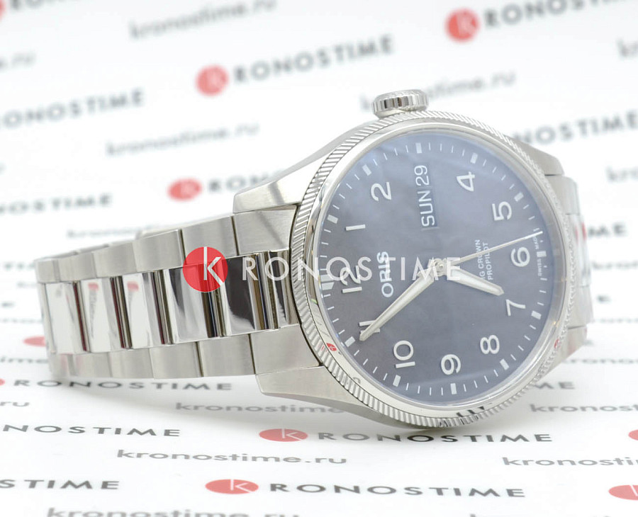 Часы Oris Propilot Big Crown Propilot Big Day Date 01 752 7760 4063-07 8 22 08P — Швейцария, механические