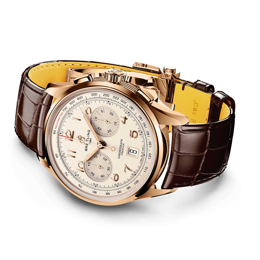 Часы Breitling Premier B01 Chronograph 42 RB0145371G1P1 — артикул RB0145371G1P1