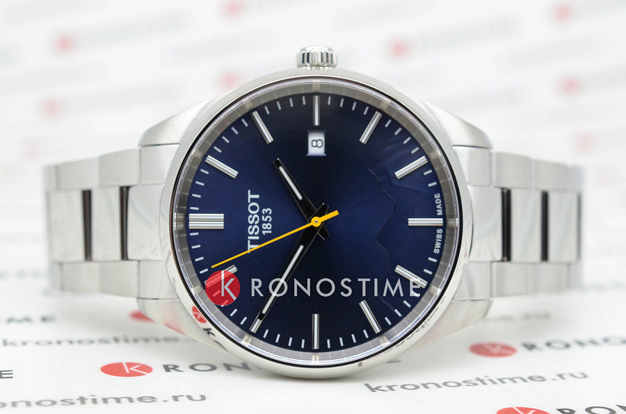 Часы Tissot PR 100 Jungfraubahn Quartz 40mm T150.410.11.041.02 — кварцевые, сталь металл