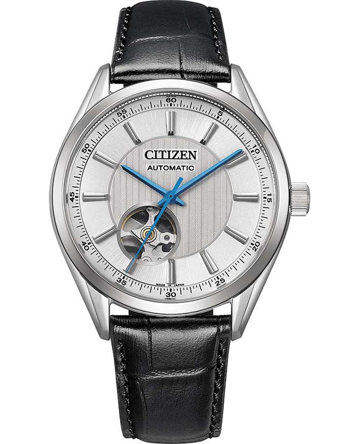 Часы Citizen Automatic NH9111-11B — мужские, серебристый