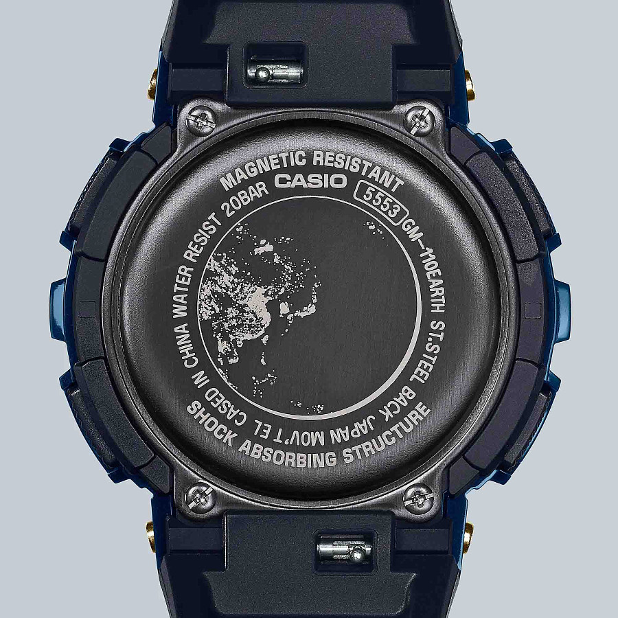 Часы Casio G-Shock GM-110EARTH-1ADR — пластик сталь, Япония