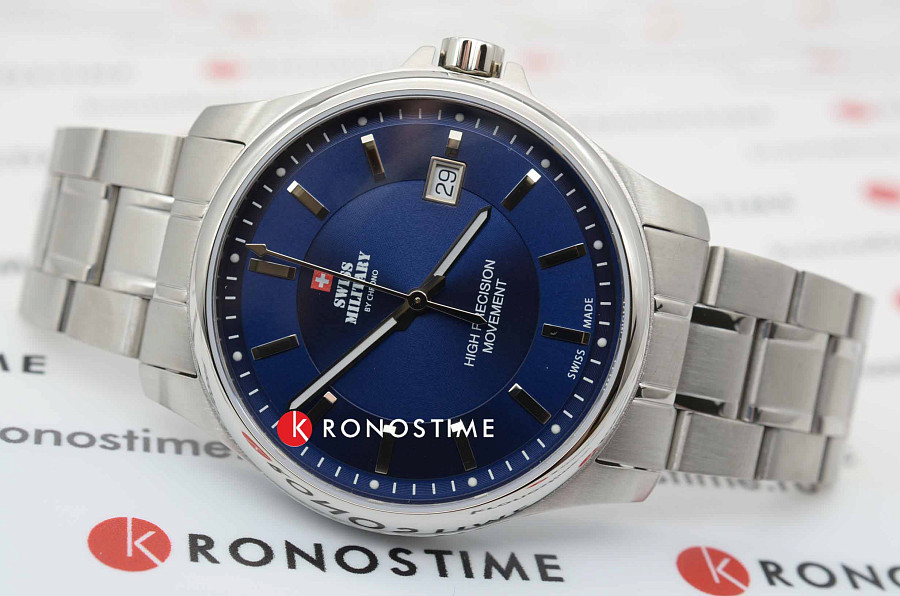 Часы Swiss Military by Chrono SM30200.03 — мужские, нержавеющая сталь