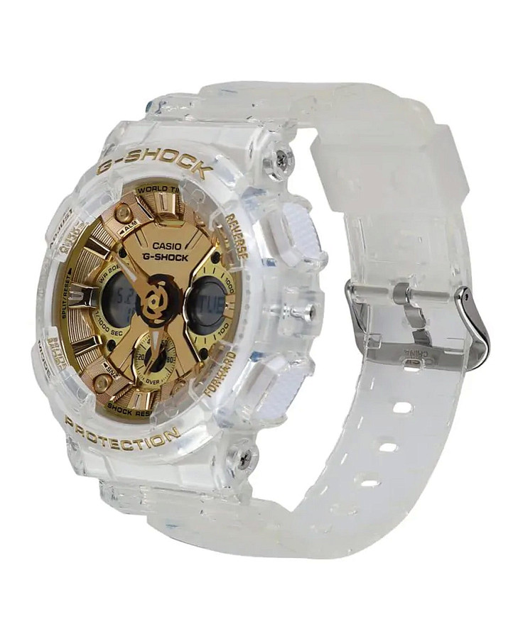 Часы Casio G-Shock GMA-S120SG-7ADR (GMA-S120SG-7AER) — пластик, женские