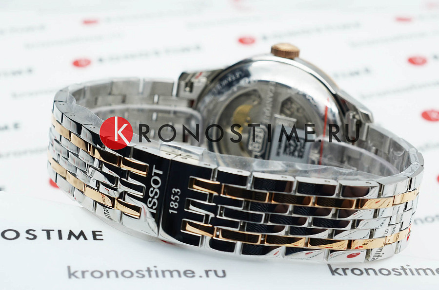 Часы Tissot Le Locle Powermatic 80 Open Heart T006.407.22.033.02 — механические, Швейцария, мужские