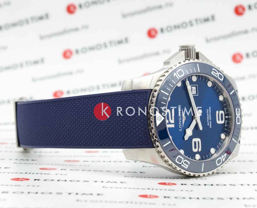 Часы Longines HydroConquest L3.781.4.96.9 — каучук, мужские