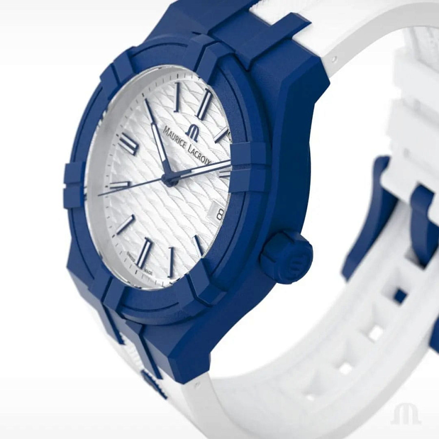 Часы Maurice Lacroix Aikon Tide AI2008-BBB11-300-0 — кварцевые, металл сталь