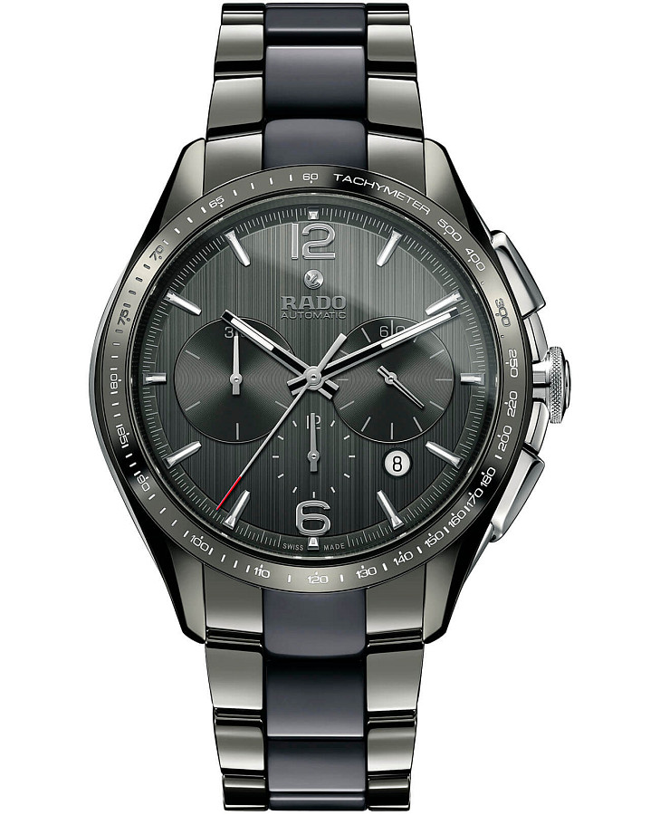 Часы Rado Hyperchrome Automatic Chronograph R32120112 — мужские, серый