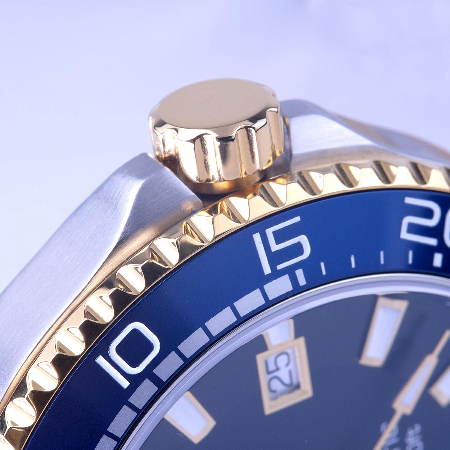 Часы Swiss Military by Chrono Automatic Dive SMA34086.08 — сталь c pvd покрытием, мужские