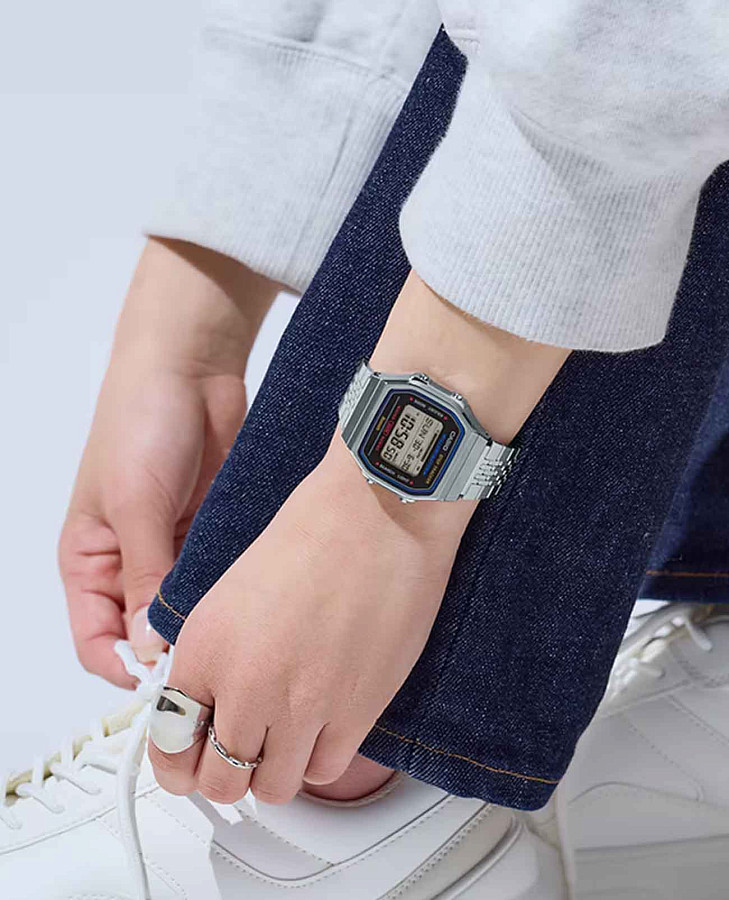 Часы Casio Vintage ABL-100WE-1A — кварцевые, пластик