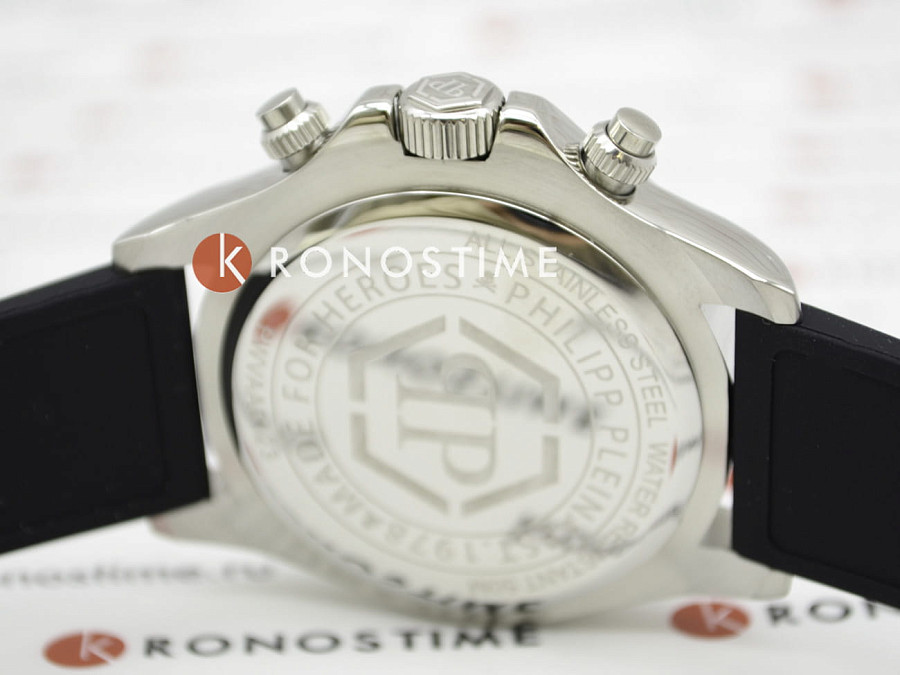 Часы Philipp Plein Nobile Racing PWVAA0123 — серебристый, сталь металл