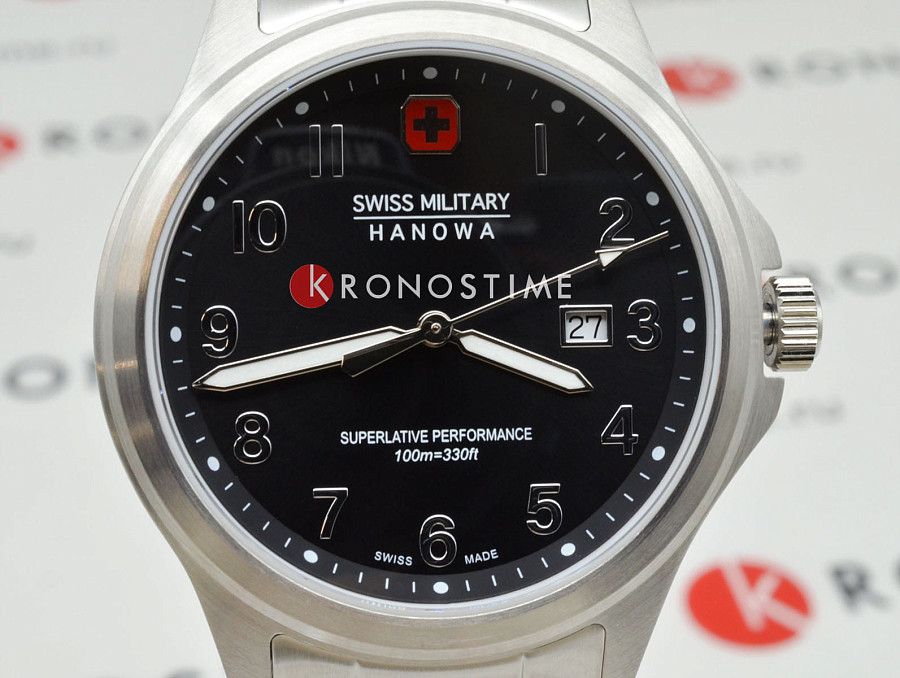 Часы Swiss Military Hanowa Thunderbolt SMWGH0002801 — кварцевые, металл сталь