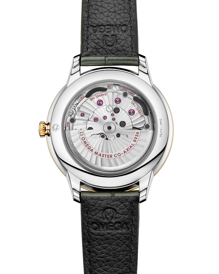 Часы Omega De Ville Prestige 434.23.42.22.10.001 — механические, золото металл сталь