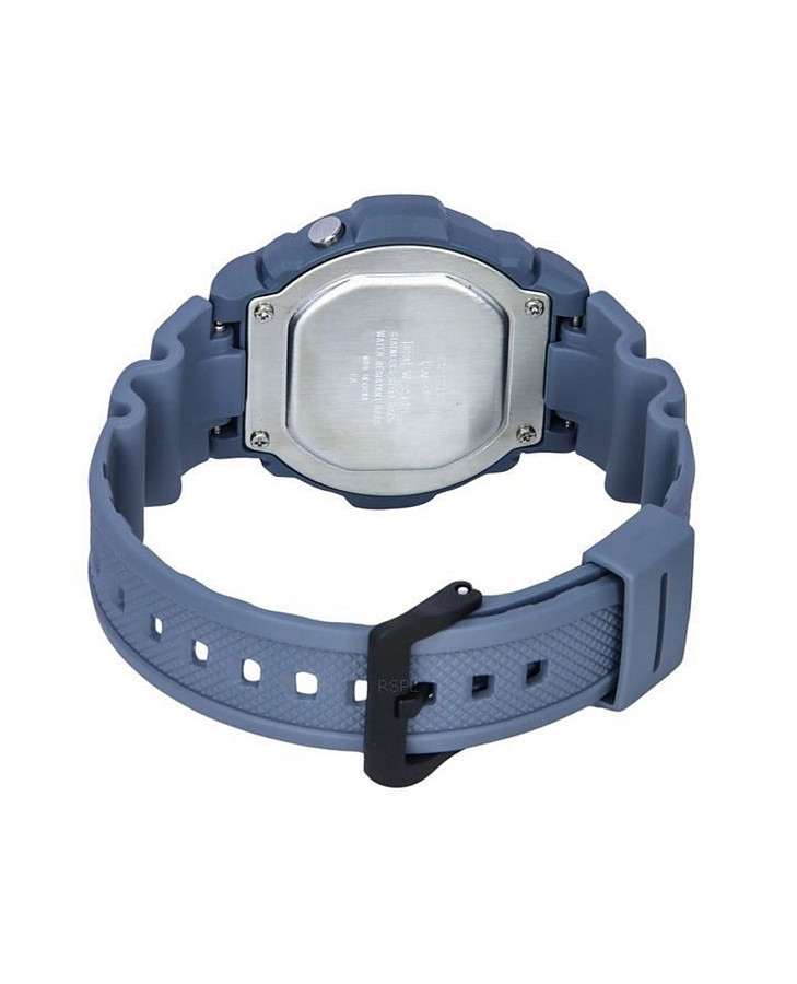 Часы Casio Collection W-219HC-2B — кварцевые, пластик