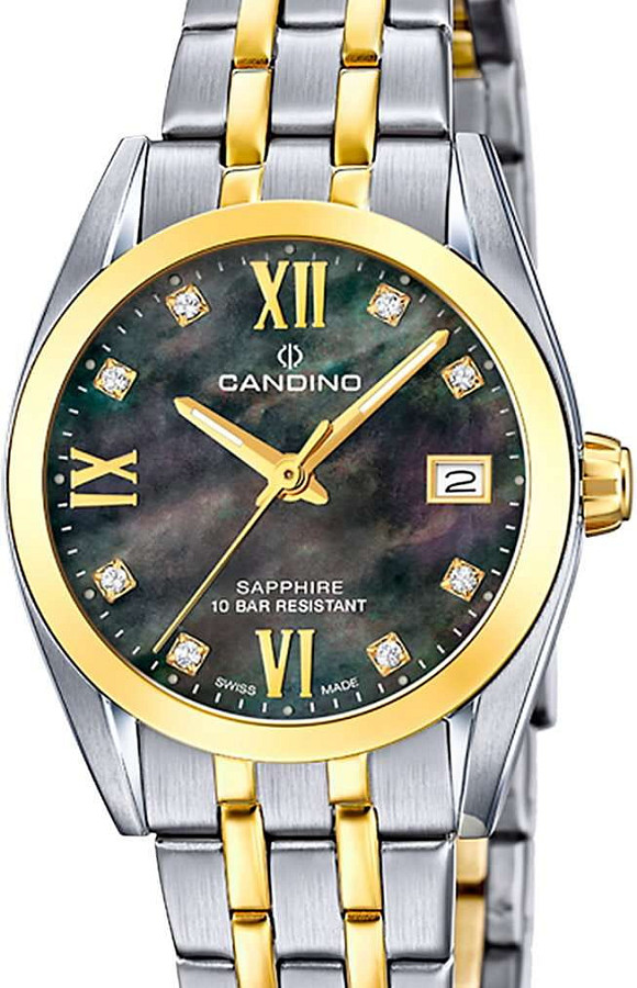 Часы Candino Couple Quartz Ladies C4704/H — кварцевые, металл сталь