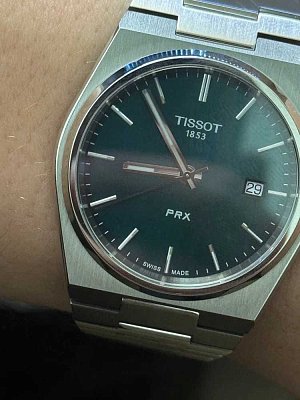Фото покупателя: Швейцарские наручные часы Tissot PRX T137.410.11.091.00