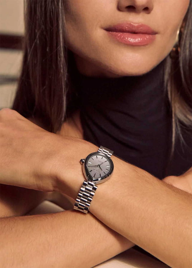 Часы Citizen Eco-Drive EM1200-55A — сталь металл, Япония