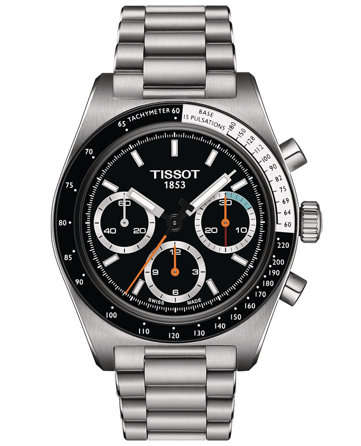 Часы Tissot PRS 516 Mechanical Chronograph T149.459.21.051.00 — мужские, черный
