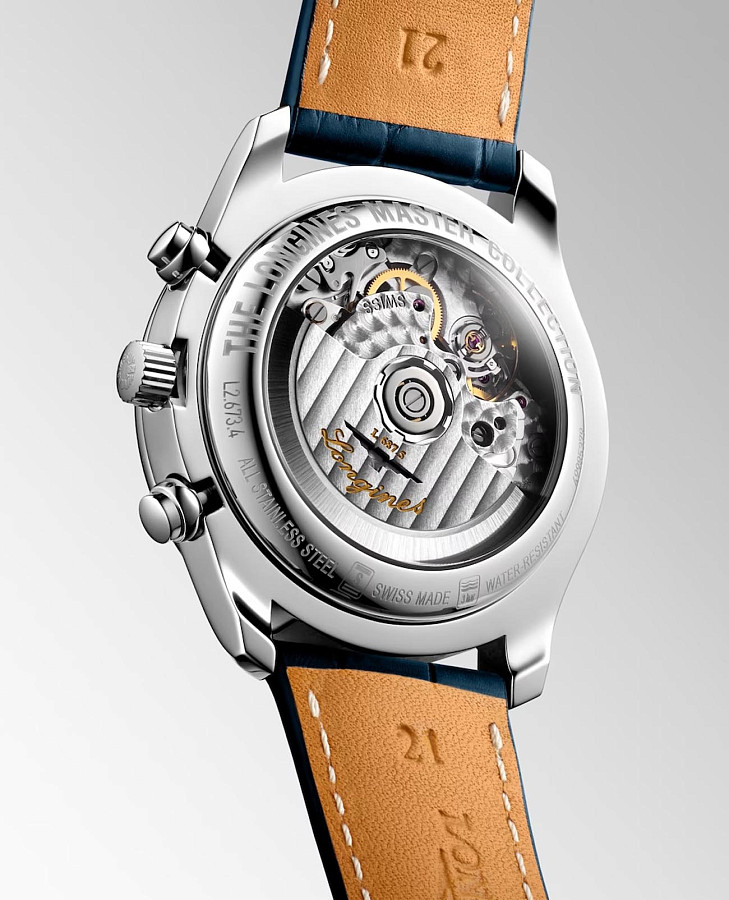 Часы Longines Master Collection L2.673.4.71.2 — механические, сталь металл