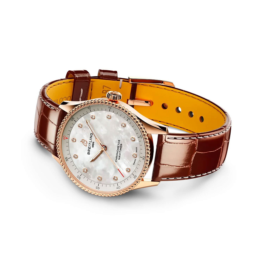 Часы Breitling Navitimer Automatic 32 R77320E61A1P1 — золото металл, Швейцария