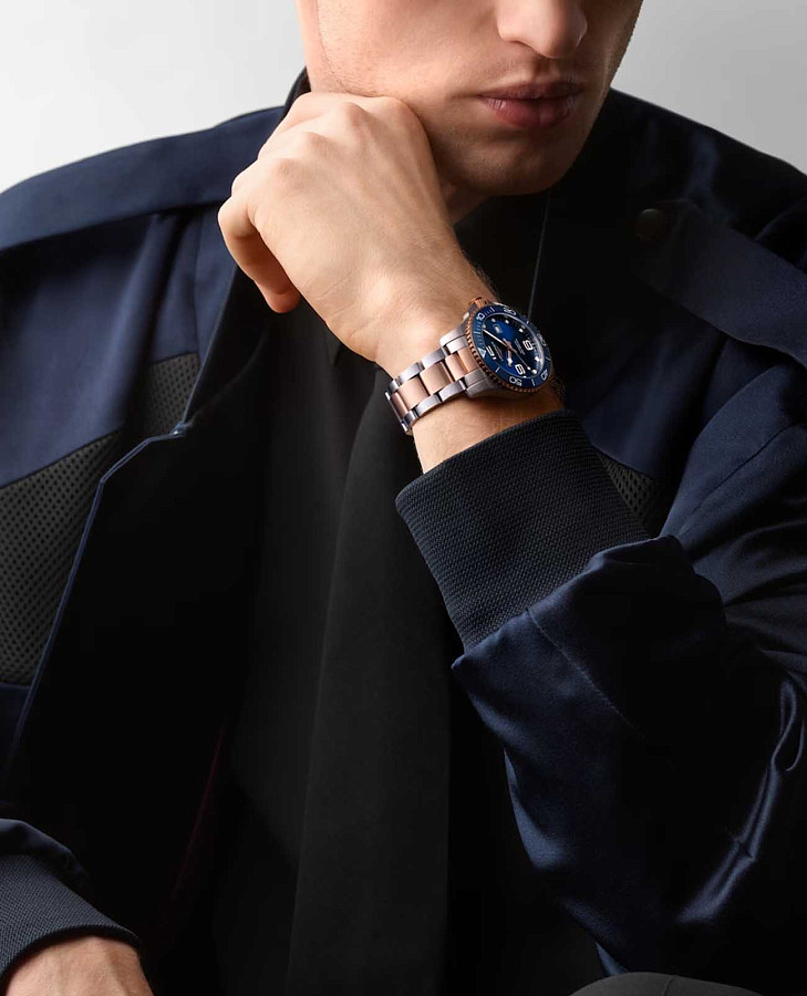 Часы Longines HydroConquest L3.782.3.98.7 — металл сталь, нержавеющая сталь с pvd-покрытием