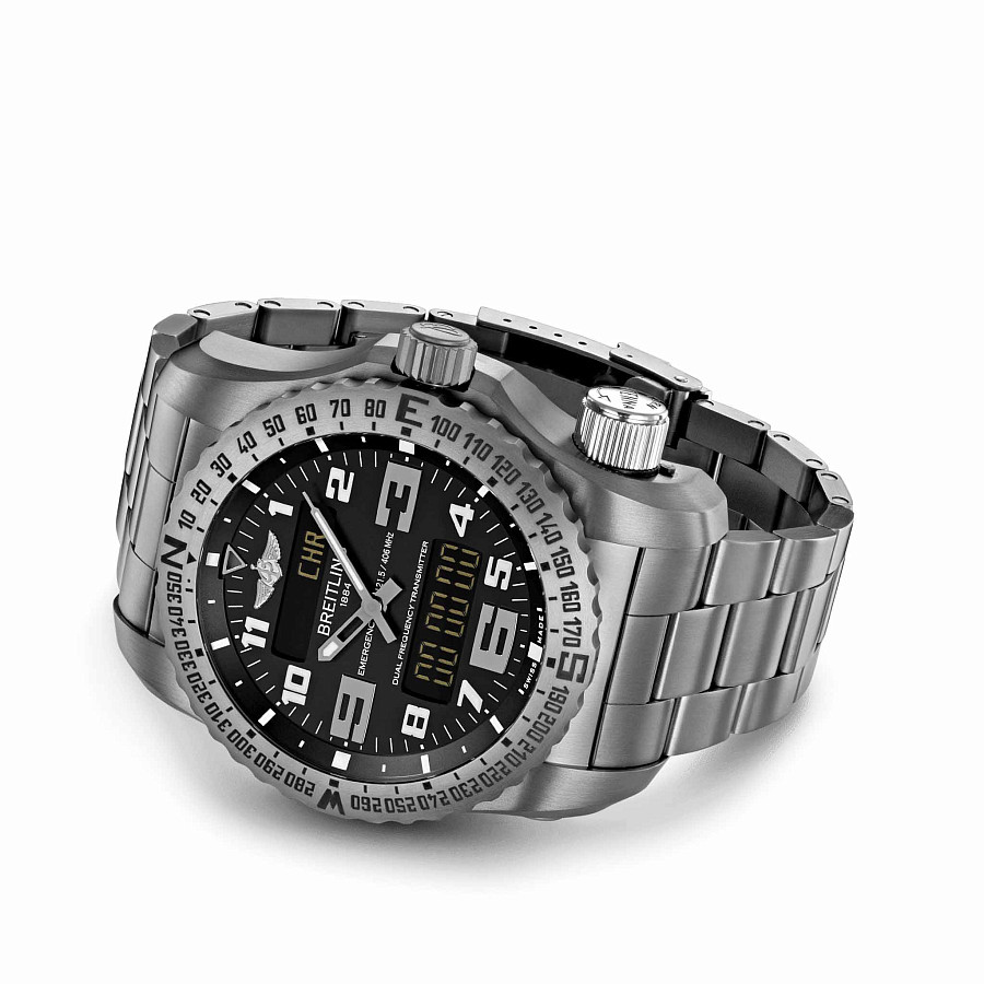 Часы Breitling Emergency E76325221B1E1 — титановый, мужские
