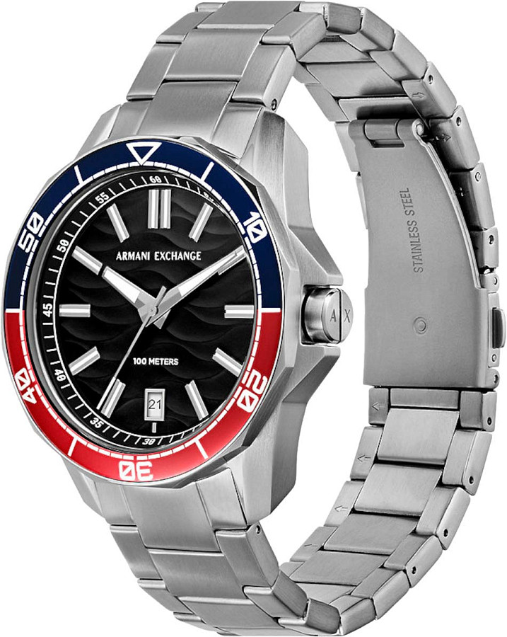 Часы Armani Exchange Dante AX1955 — кварцевые, сталь металл