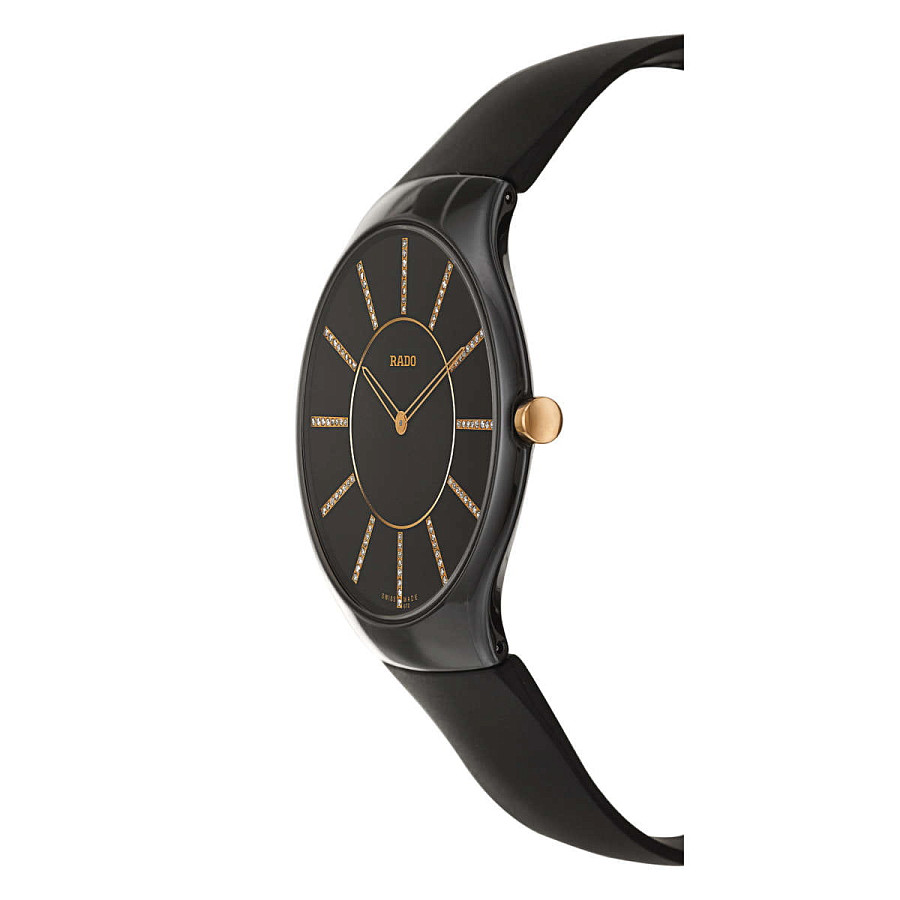 Часы Rado True Thinline R27741709 — кварцевые, керамика