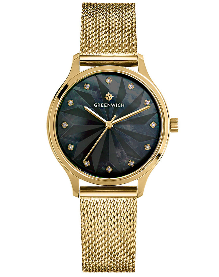 Часы Greenwich GW 341.29.51 — женские, антрацитовый