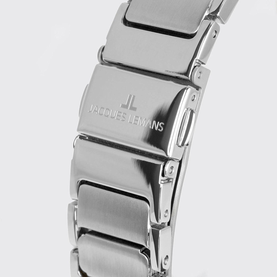 Часы Jacques Lemans Milano 1-2208B — нержавеющая сталь, женские