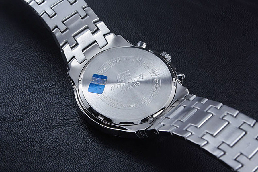 Часы Casio Edifice EF-539D-1AVUDF (EF-539D-1A) — мужские, серебристый