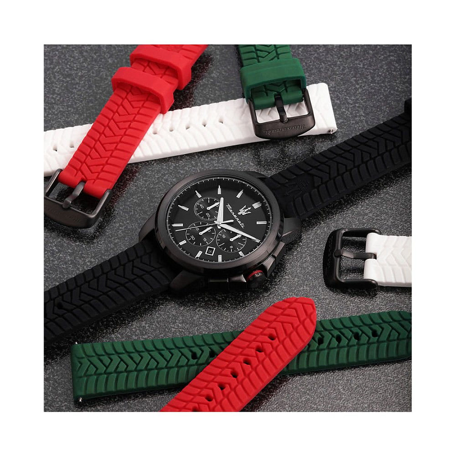 Часы Maserati Successo R8871648005 — черный, металл сталь