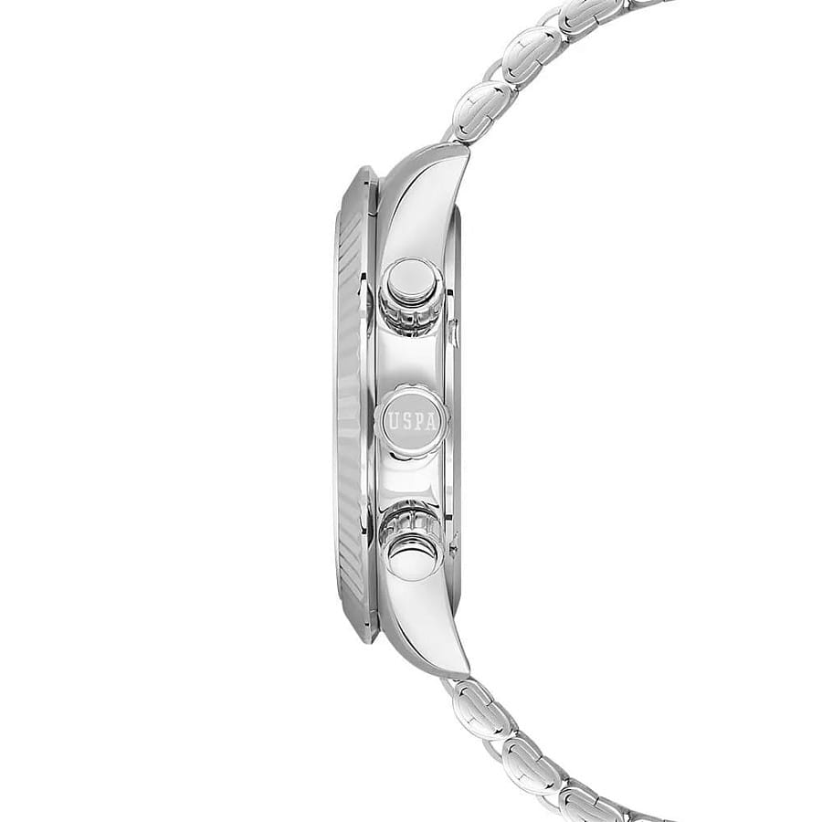 Часы U.S. Polo Assn. USPA1054B-03 — кварцевые, металл сталь